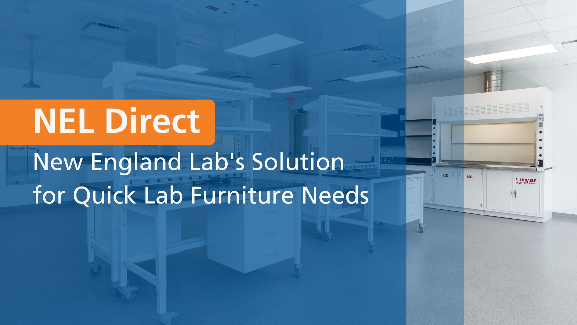 NEL Direct New England Lab's Solution for Quick Lab Furniture Needs